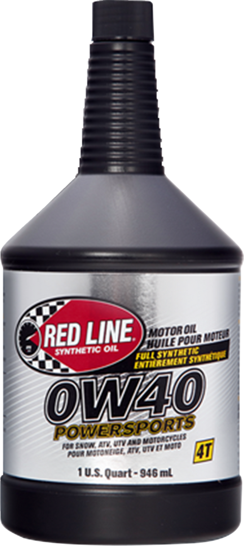 Powersports Oil - 0W40 - 1 US quart