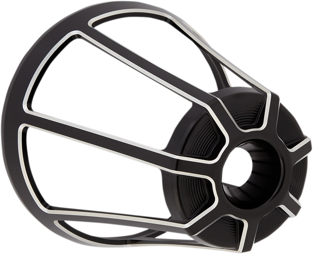 Monster Sucker Air Cleaner Cover - Beveled - Black