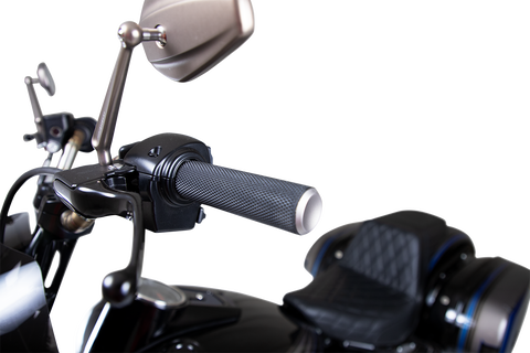 Knurled Grips - TBW - Titanium
