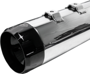 4-1/2" MK45 Performance Mufflers - Chrome with Black Thruster