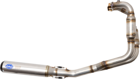 Qualifier 2:1 Exhaust System - Stainless Steel - Race Only