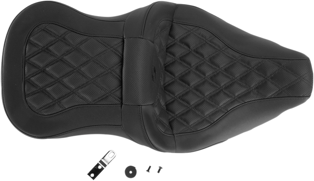 Roadsofa™ Seat - Full Lattice Stitch - without Backrest - FLT/FLH &