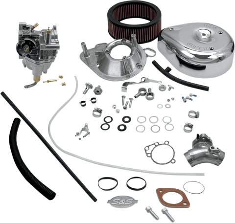 Super E Carburetor Kit with Manifold - Twin Cam