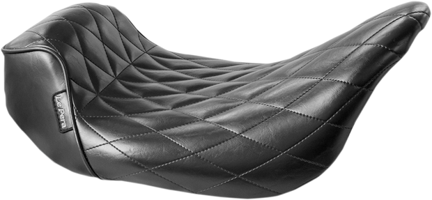 Sprocket Solo Seat - Diamond - Black - FL &