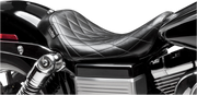 Bare Bones Solo Seat - Diamond Stitch - Black - Dyna '06-'17