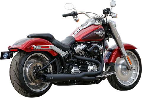 2:1 50 State Exhaust for M8 Softail - Black