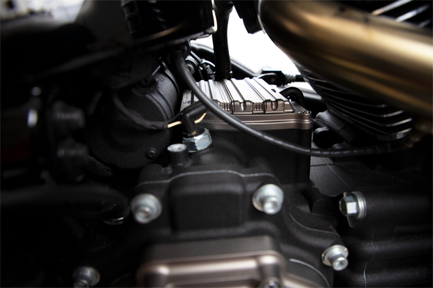 10 Gauge Transmission Cover - Titanium - M8
