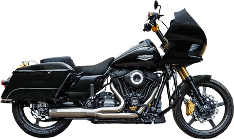 2-into-1 Qualifier Exhaust System - 50-State - Silver