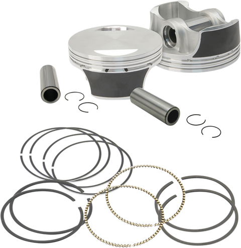 Piston Kit - For 97" Big Bore Kit - 3.927" - Standard