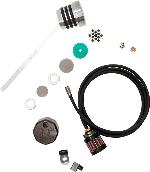 Vented Dipstick - Black - Touring