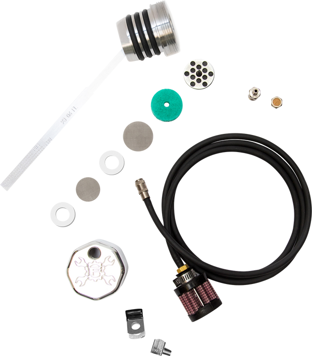 Vented Dipstick - Polished - Touring