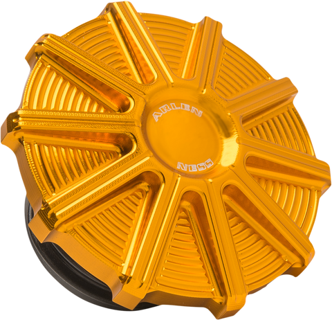 Vented Gas Cap - 10 Gauge - Gold