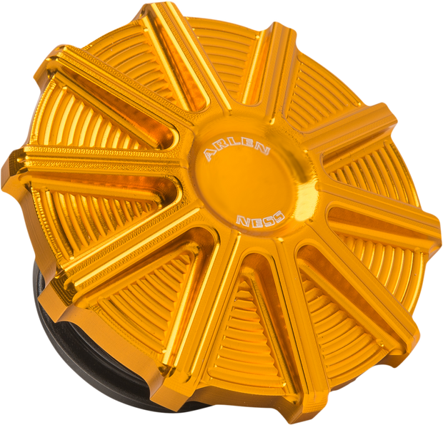Vented Gas Cap - 10 Gauge - Gold