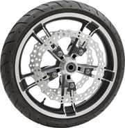 Jagged Left Brake Rotor - Touring - 14"