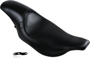 Silhouette Full-Length Seat - Smooth - Black - FLH/FLT '02-'07