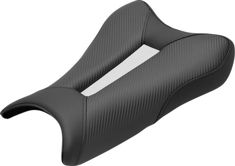 Track Seat - Solo - Carbon Fiber - Black - ZX6R &