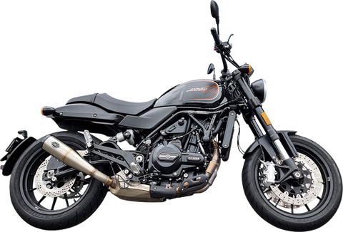 Grand National Slip-On Muffler - Brushed Stainless Steel - X™500