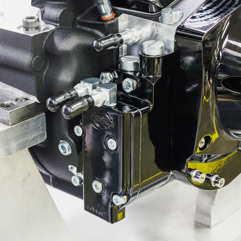 V124 Long Block Engine - Black Edition - Big Twin | Custom Chasis w/Alternator-Style Primary