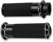 Beveled Grips - Cable - Black