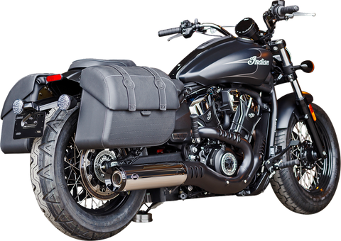 Grand National Slip-On Mufflers - Chrome - 50-State