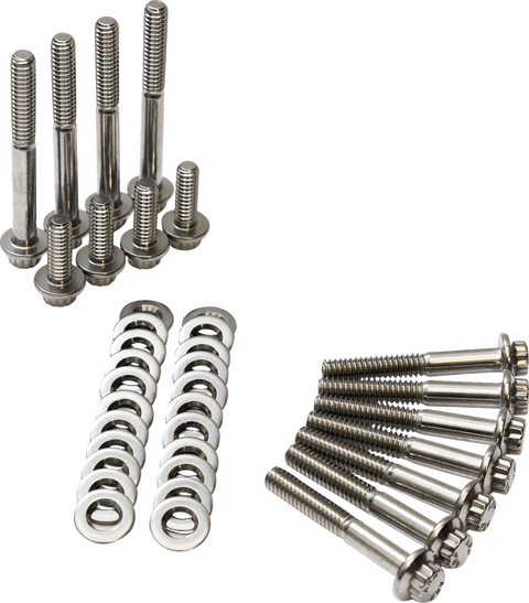 Fastener Kit - External Primary/Transmission - 12-Point - XL