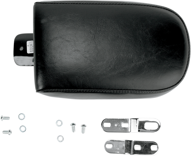 Bare Bones Pillion Pad - Smooth - Black - FXD &