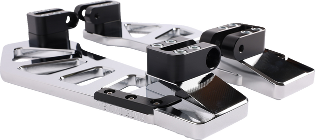 Apex Floorboard Tail Extension with 1/2" Lift Kit - Chrome