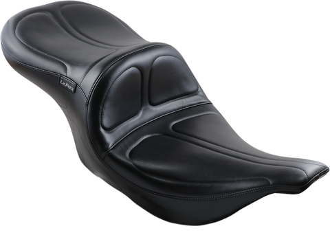 Maverick Seat - without Backrest - Stitched - Black - FLH/FLT &