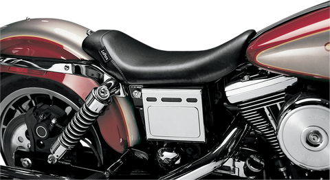 Bare Bones Solo Seat - Smooth - Black - FXD &