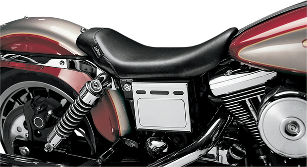 Bare Bones Solo Seat - Smooth - Black - FXD &
