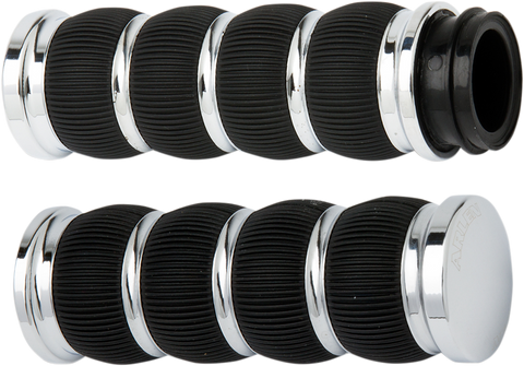 Fusion Ring Leader Grips - Cable - Chrome