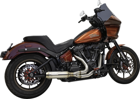 2-into-1 Super Bike Exhaust System with 4" Muffler