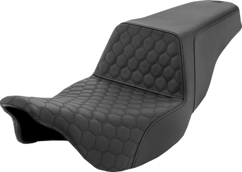 Step-Up Seat - Honeycomb - Black Stitching - FL &