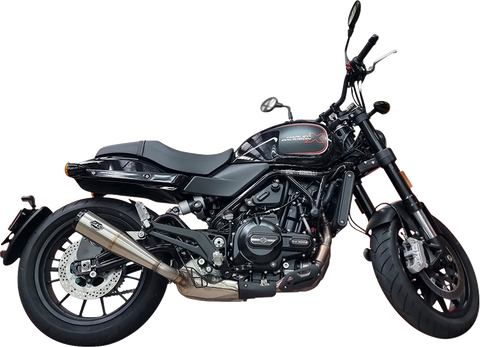 Grand National Slip-On Muffler - Brushed Stainless Steel - X™500