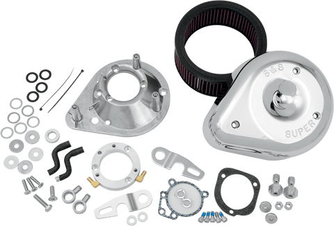 Teardrop Air Cleaner Kit - Chrome