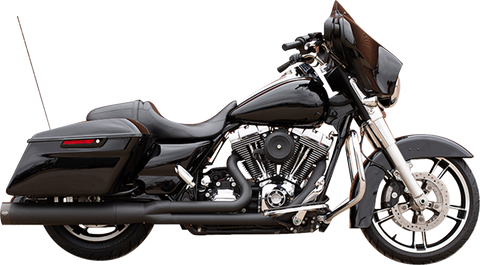 2-into-1 Sidewinder Exhaust System - 50 State - Black - Touring &