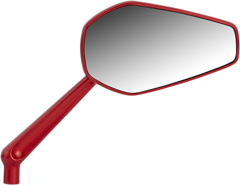 Mirror - Mini/Stocker - Side View - Hexagon - Red - Left