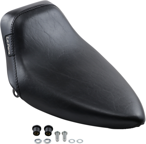Bare Bones Solo Seat - Smooth - Black - FX/FL &