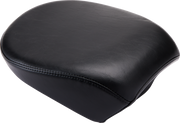 Bare Bones Pillion Pad - Deluxe - Smooth - Black - FL '08-'23