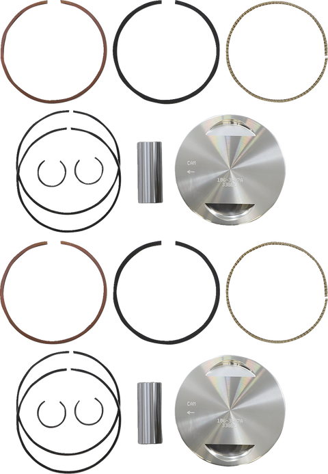 Piston Kit - For 106" Big Bore Kit - 3.927" - Standard