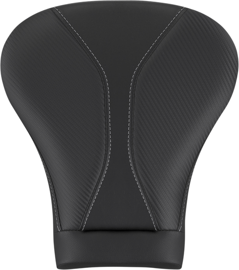 Dominator Pillion Pad - Touring - Black w/ Gray Stitching - FL &