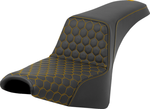 Step-Up Seat - Honeycomb - Gold Stitching - FXBB/FXST &