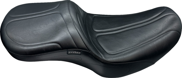 Maverick Daddy Long Legs Seat - Without Backrest - Black - FLH/FLT &