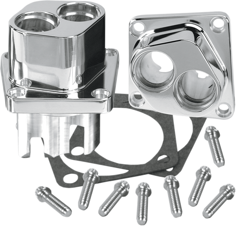 Billet Tappet Guides - Chrome - Big Twin