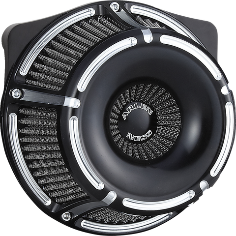 Inverted Series Air Cleaner Kit - Slot Track - Black