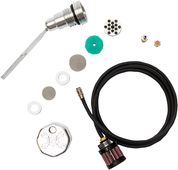 Vented Dipstick - Polished - &
