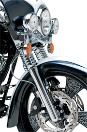 Fork Legs - Chrome - Smooth - Dual Disc - '08-'13 FLT