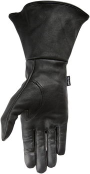 Siege Insulated Gauntlet Gloves - Black - Large