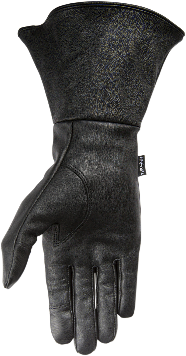 Siege Insulated Gauntlet Gloves - Black - Large