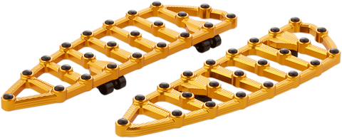 MX Driver Floorboards - Gold